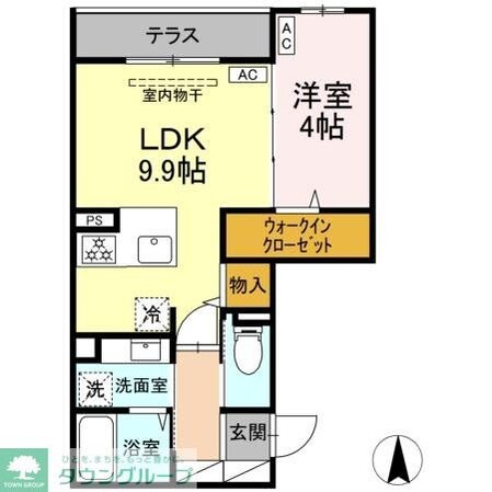 セレスティア中野上高田の物件間取画像